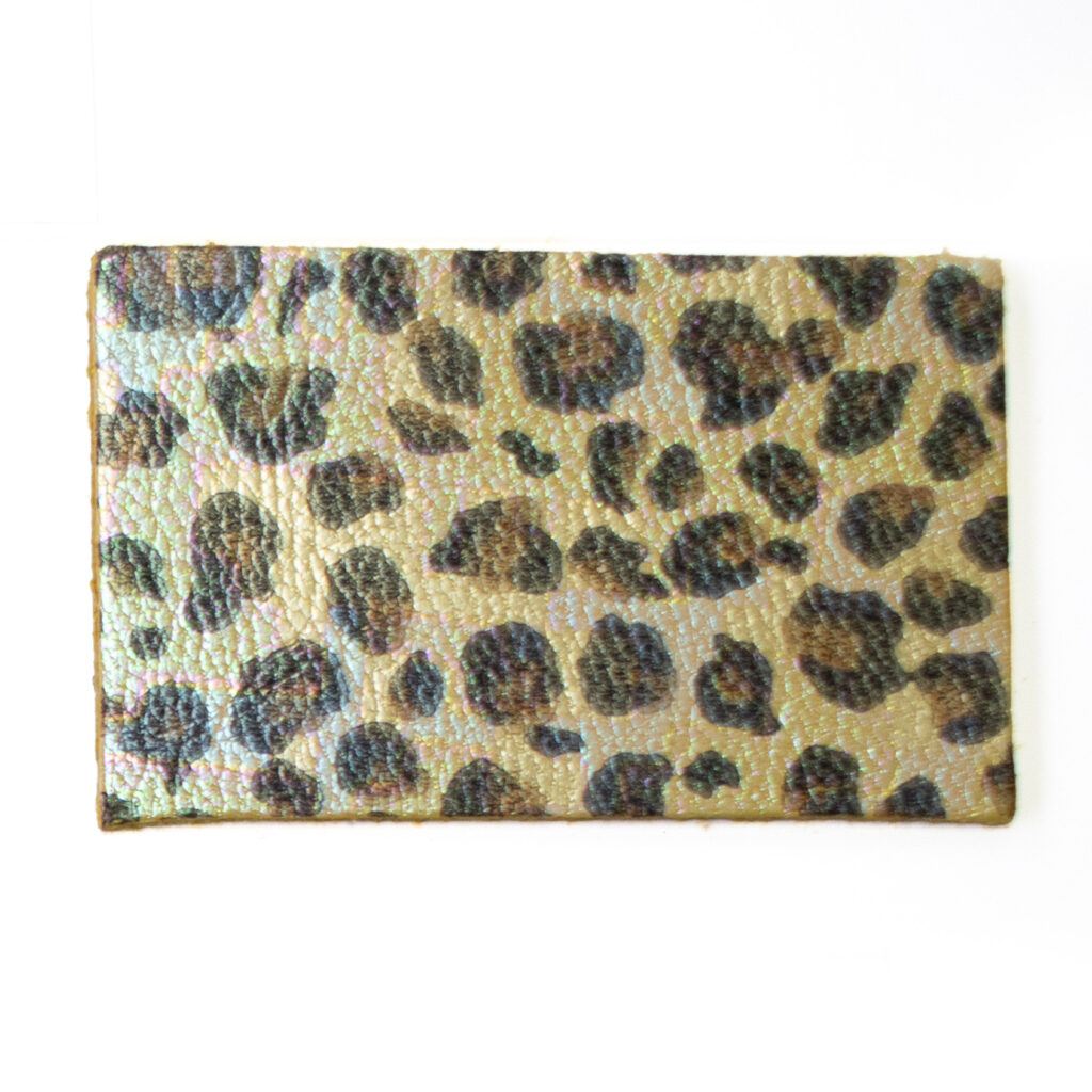 leather animal print